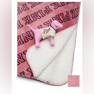 Sold out still in packaging PINK blanket and mini dog